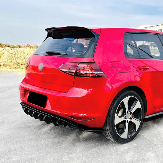 Difusor Trasero con 4 Luz de Freno GOLF 7 2014-2018 MK7