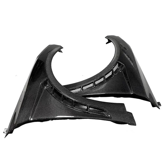 Guardabarros delanteros fibra de carbono estilo RS para Ford Focus 2015-2017