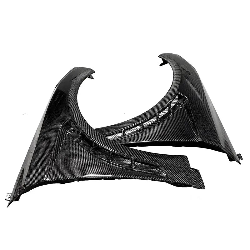 Guardabarros delanteros fibra de carbono estilo RS para Ford Focus 2015-2017