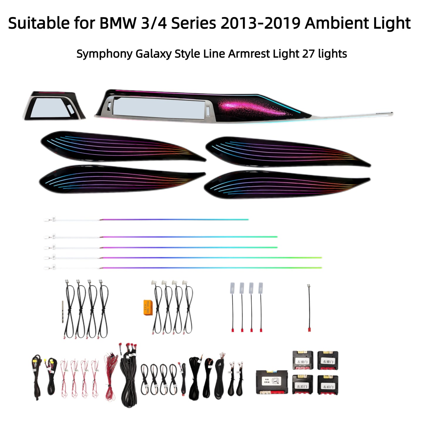 Luces Ambientales BMW Serie 3 / Serie 4 2013-2019